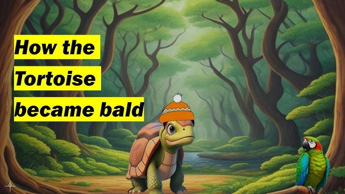 The Tale of How the Tortoise Became Bald (Folktale Story)