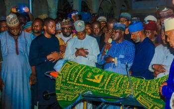 Photos From The Final Burial of the Late Ohinoyi of Ebiraland