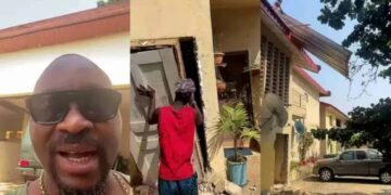 Fayose Removes Roof And Door of Tenant Owing Him Rent for 4 Years